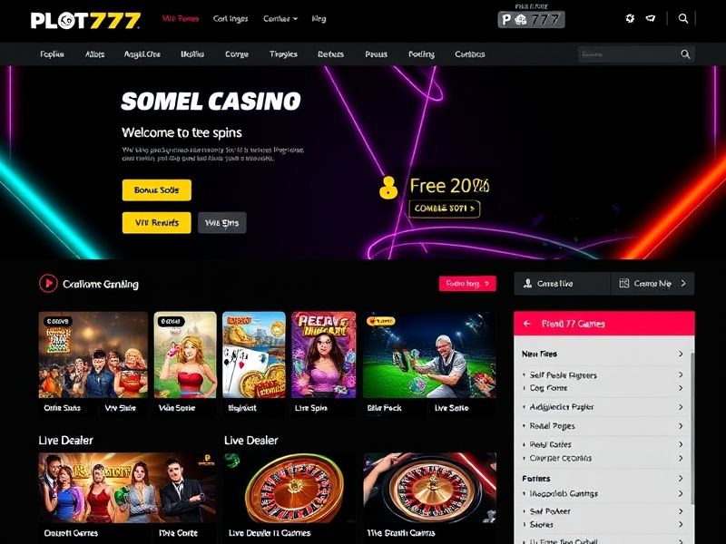 Welcome to plot777.com, your premier destination for high-quality online gambling. Experience exclusive slot games, poker, sports betting, and live dealer action with competitive bonuses and secure gameplay.